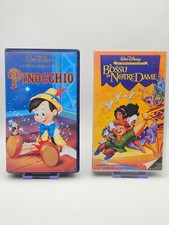 Lot de 2 Vhs: Pinocchio et Le