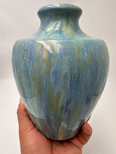 Grès art nouveau vase - vase, pansu
