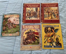 LOT 5 ALBUMS CHROMOS IMAGES