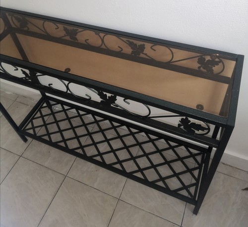 Longue table console - console, de