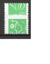 BH-18 Belle variété Marianne de Lamouche N° 3733Ai ** piquage à cheval. A saisir