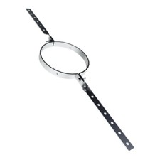 Poujoulat Collier Plancher 130/200 M+INT Non Peint CP 130 M+INT  NEUF