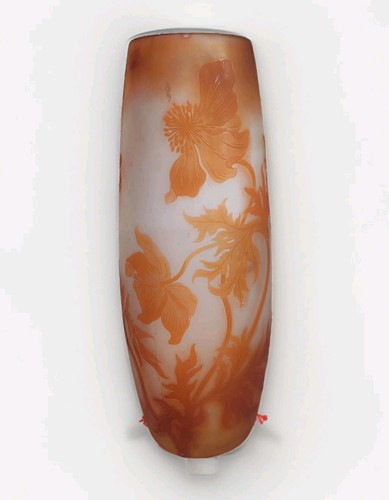 Grand vase galle signé - grand,