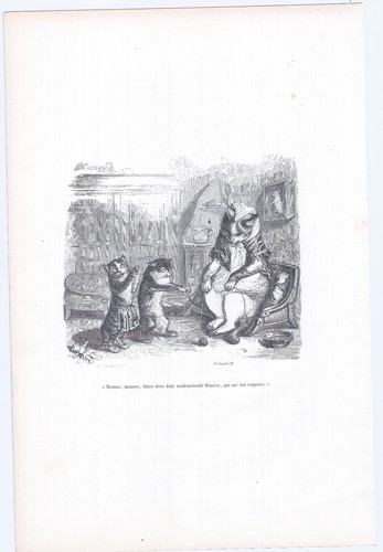 Animaux savants granville 1842 - savants,