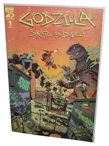 Godzilla skate die idw san - godzilla,