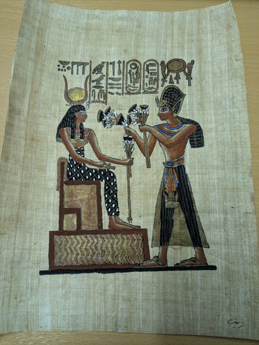 Authentique papyrus égyptien - authentique,