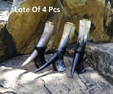 Corne à boire viking avec