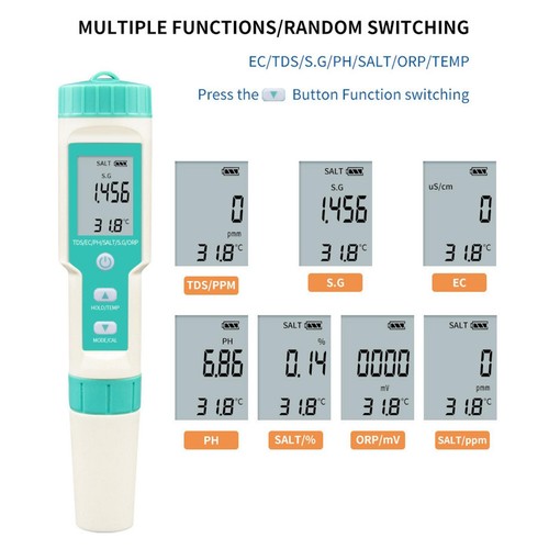 Mètre moniteur qualité - ph,