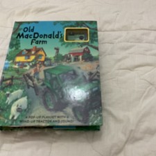 Livre Enfant Jouet Pop up Ferme Tracteur Old Mac Donald’farm