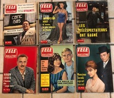 Lot 6 Télé magazine 1962