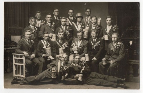 Photo postcard infantry - photo,