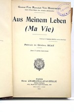 LIVRE ANCIEN AUS MEINEM LEBEN