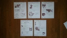 Lot de 5 documents renault