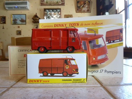 Fourgon peugeot pompiers - fourgon, j7