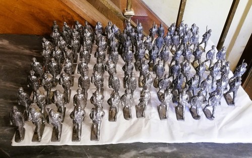 Soldats plomb bruts - plomb,
