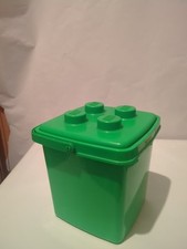 boîte de rangement lego verte