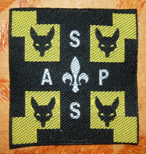 Insigne tissu scout asps - tissu,