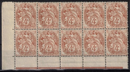 Timbre france type blanc - france,