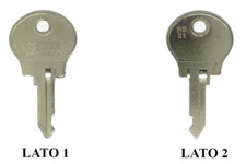 Clé Brute Originale Silca NE21 Voiture Ancienne Citroën Peugeot Renault