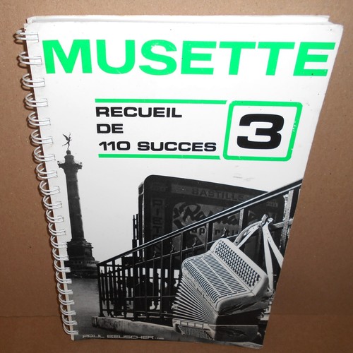 Partitions musette recueil - partitions,