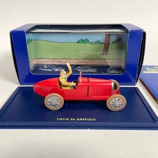 En Voiture Tintin 1/43 Atlas Le Bolide de Bobby Smiles - Tintin en Amérique N°54