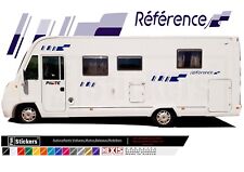 Kit compatible camping car style Reference pilote Autocollant stickers Decals