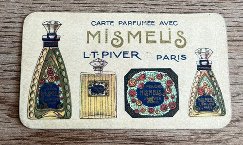 Ancien carte parfumée n96 - carte,
