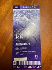 Ticket paris 2024 Finale rugby a 7