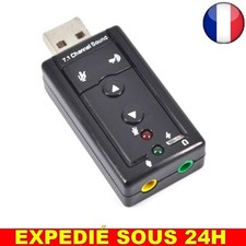 Carte Son USB Externe 7.1