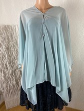 Châle ou cape bleu ciel avec 7 façons de le porter Lyman - 42