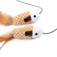  3pcs chat en peluche poisson