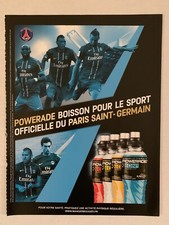 PUBLICITE 2012 - POWERADE - BOISSON OFFICIELLE PARIS SAINT GERMAIN