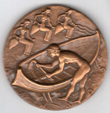 GROSSE MEDAILLE en bronze chantier naval de NANTES