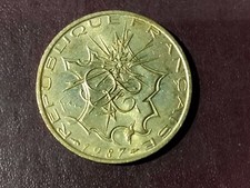 France monnaie 10 francs 1987