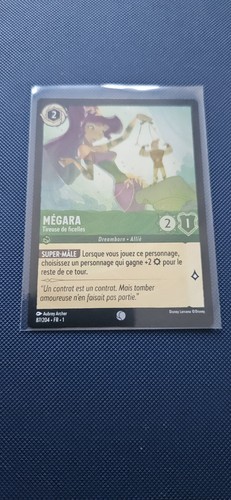 Foil lorcana megara - lorcana,