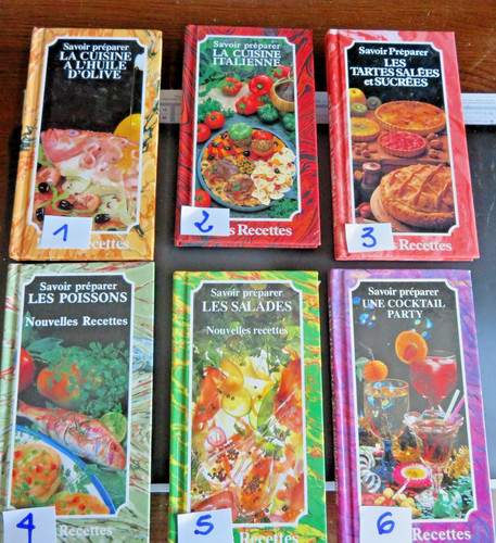 Lot livres cuisine savoir - de,