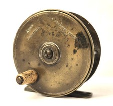 Ancien & rare moulinet  AU PÊCHEUR ECOSSAIS, pour pêche au leurre ancien.
