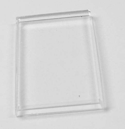 Verre montre rectangle x - verre, 26.2