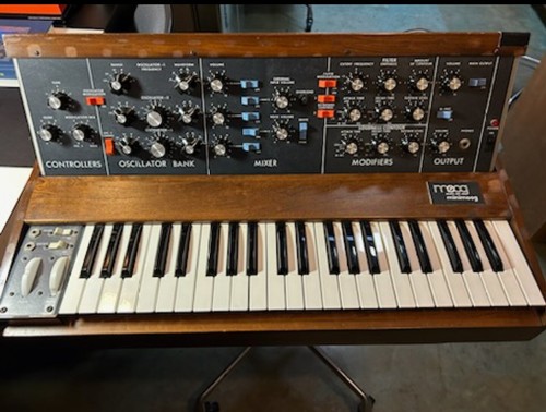1973 mini moog model ll - model, -ll