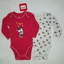 DISNEY BABY lot de 2 bodies