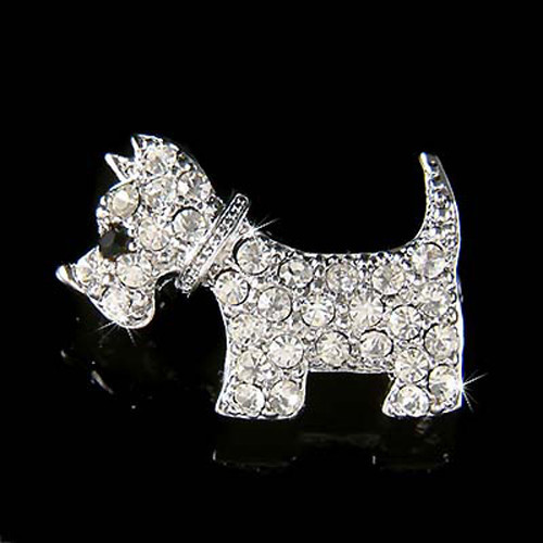 Broche pour chien - pour,