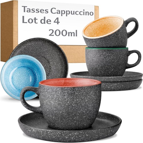 Cappuccino cups set of 4 - of,
