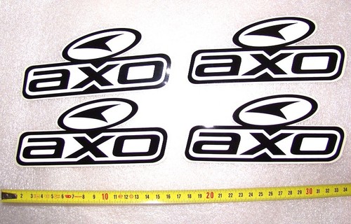 Stickers autocollants axo mx - 4,