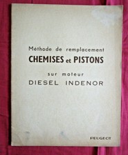 PEUGEOT moteur diesel indenor