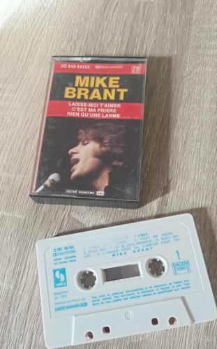 Rare audio tape mike brant - tape,