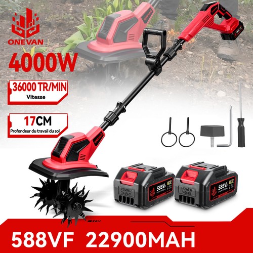 18v motoculteur sans fil - 18v,