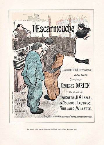 Henri ibels l escarmouche - henri,