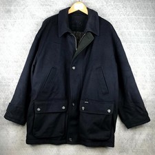 Stratmann Travellers Club Manteau Loden Homme 2XL Bleu Laine Sympatex Extérieure