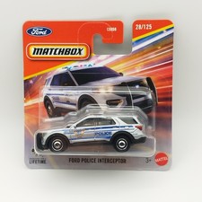 Matchbox 1/64 Ford Police