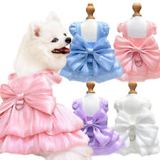 Animal De Compagnie Petit Chien Robe De Fil Brillant Princesse Tutu Jupe /